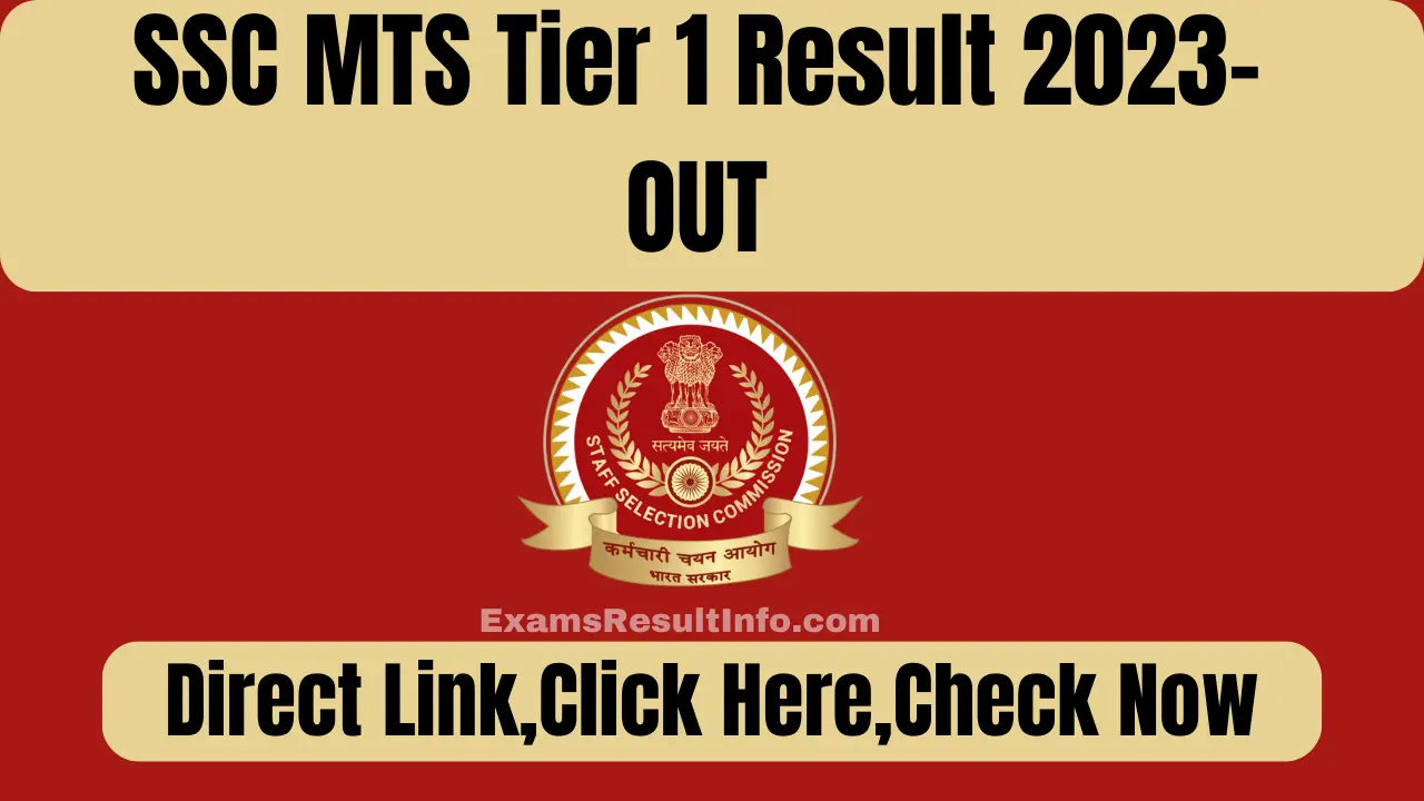 Ssc Mts Result Havaldar Out Check Pdf Check Here Ssc Nic In