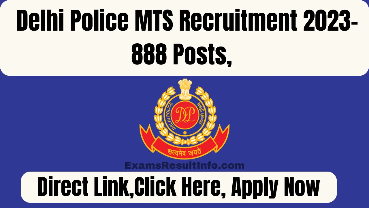 Delhi-Police-MTS-Recruitment-2023