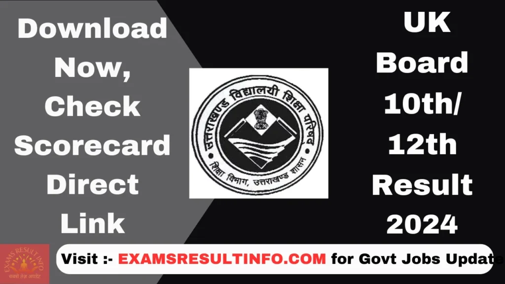 UK Board Result 2024