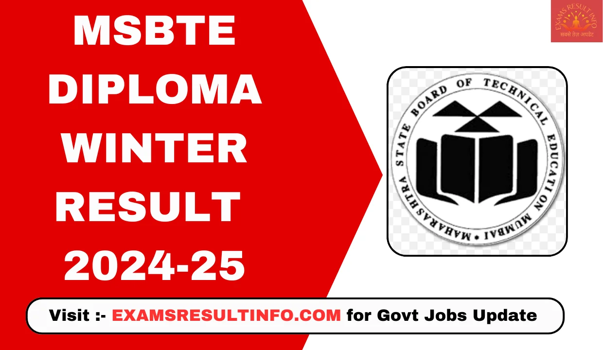 Msbte Result Winter 2025 Date