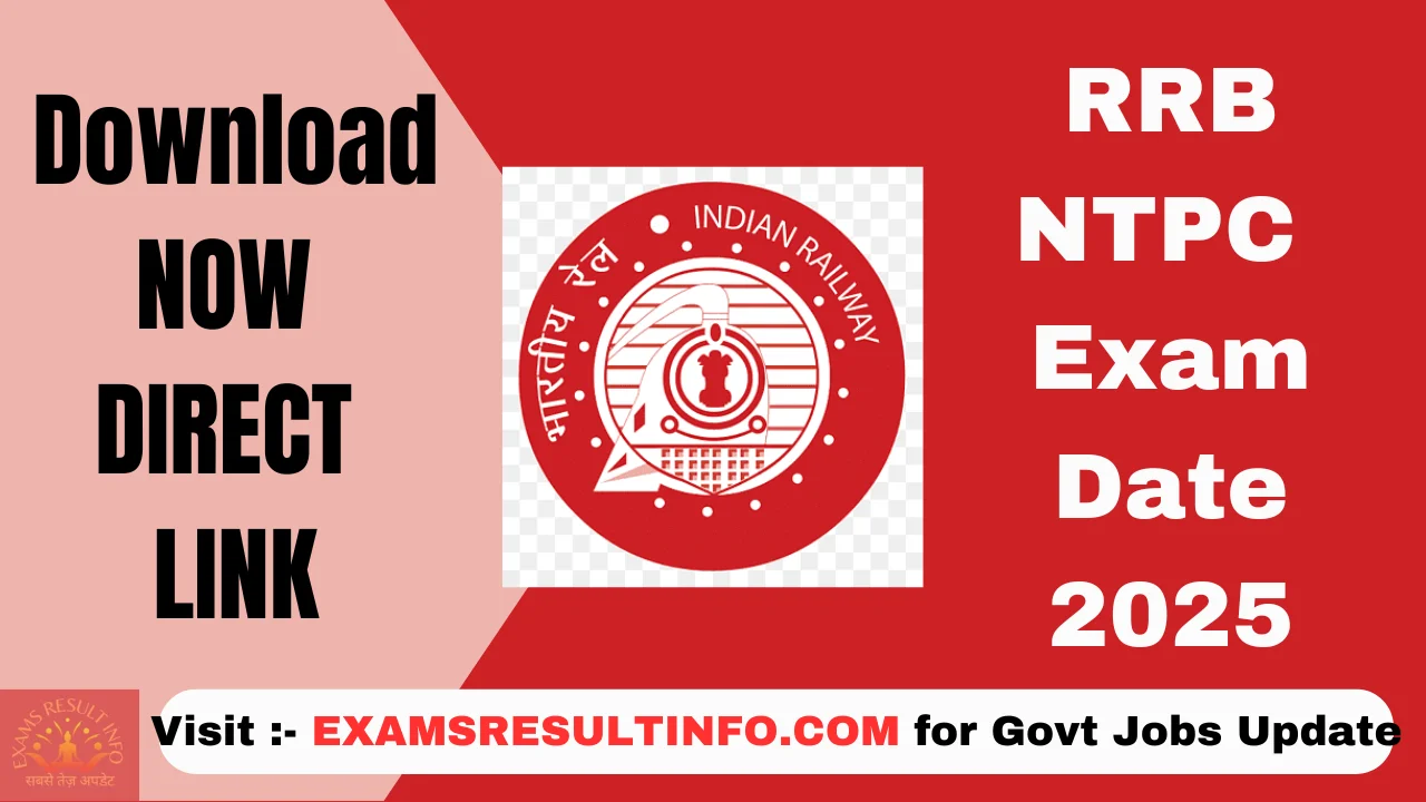 rrb ntpc exam date 2025
